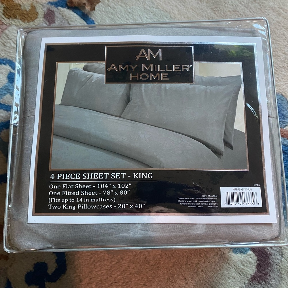 Ultra Soft Classic Microfiber Sheet Set - king